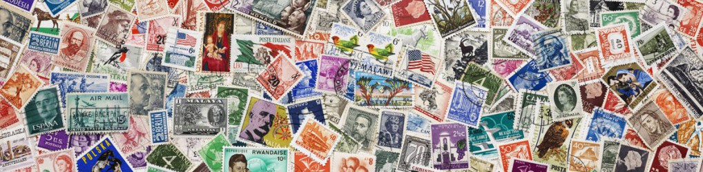 international postage stamps of the world